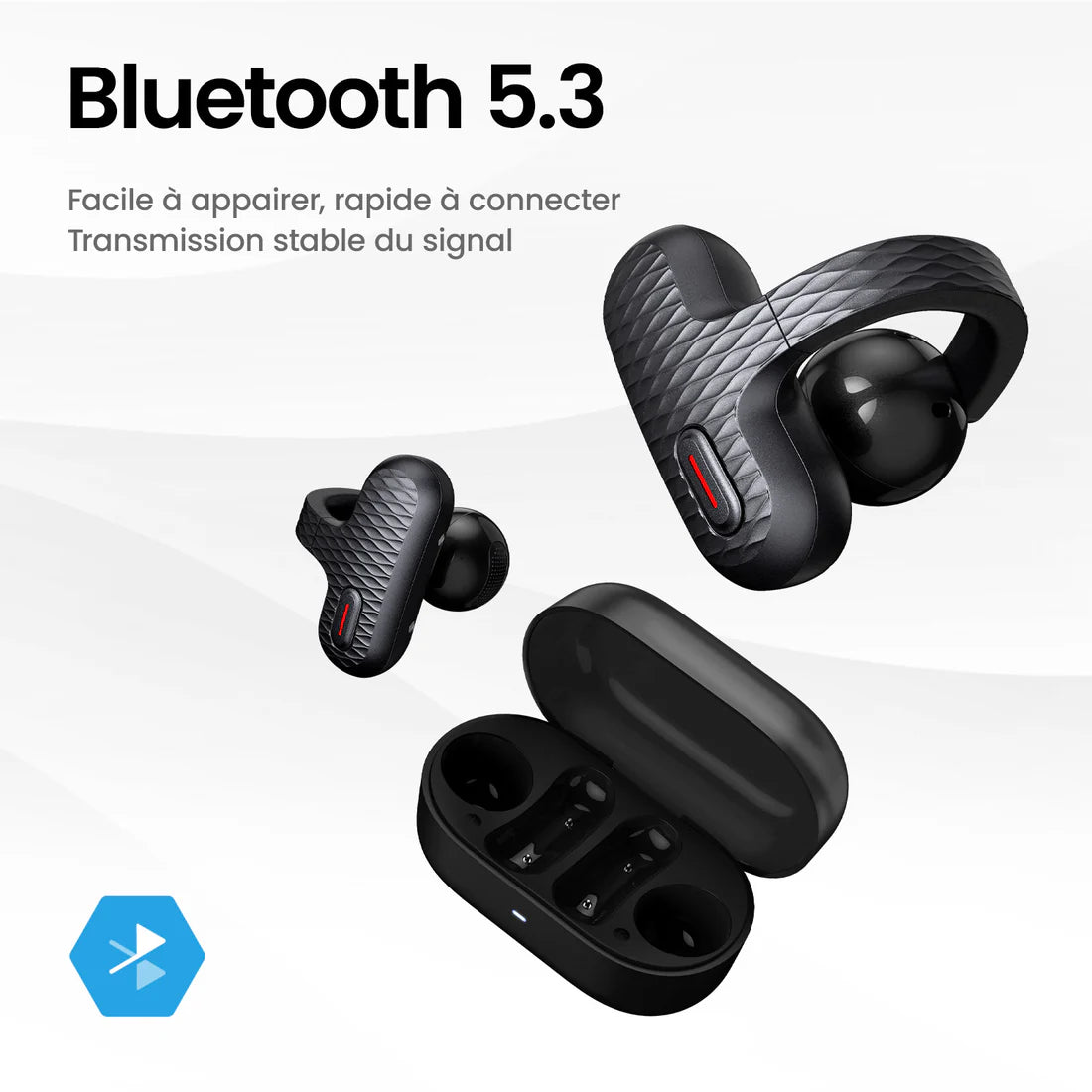 Amazfit UP Ecouteurs Ouverts
