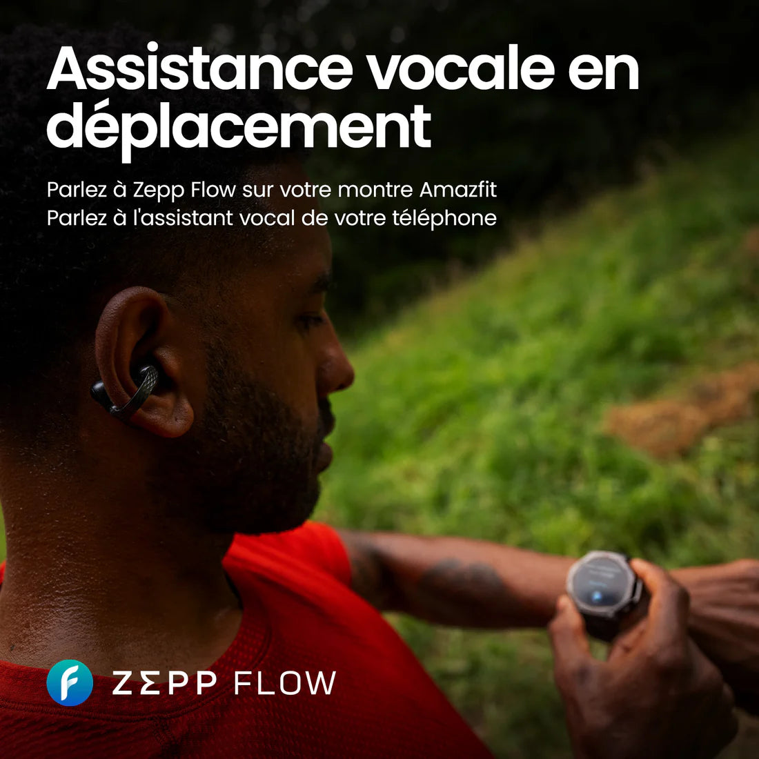 Amazfit UP Ecouteurs Ouverts
